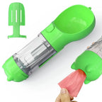 Portable Pet Cat Dog Water Bottle Feeder Container Drinking Bowl Dispenser With Poop Shovel Plastic Bags Leak Proof Lock Sale by eprolo
