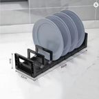 TrailPaw Aluminium Dish Drainer — In-Drawer Organizer