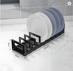 TrailPaw Aluminium Dish Drainer — In-Drawer Organizer