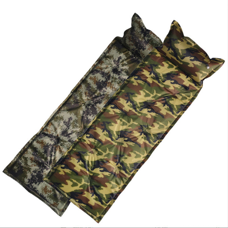 TrailPaw Self-Inflating Camp Pad with Built-In Pillow
