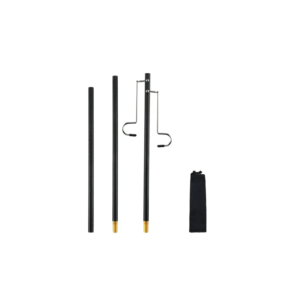 TrailPaw Folding Lamp Stand — Portable Aluminium Alloy