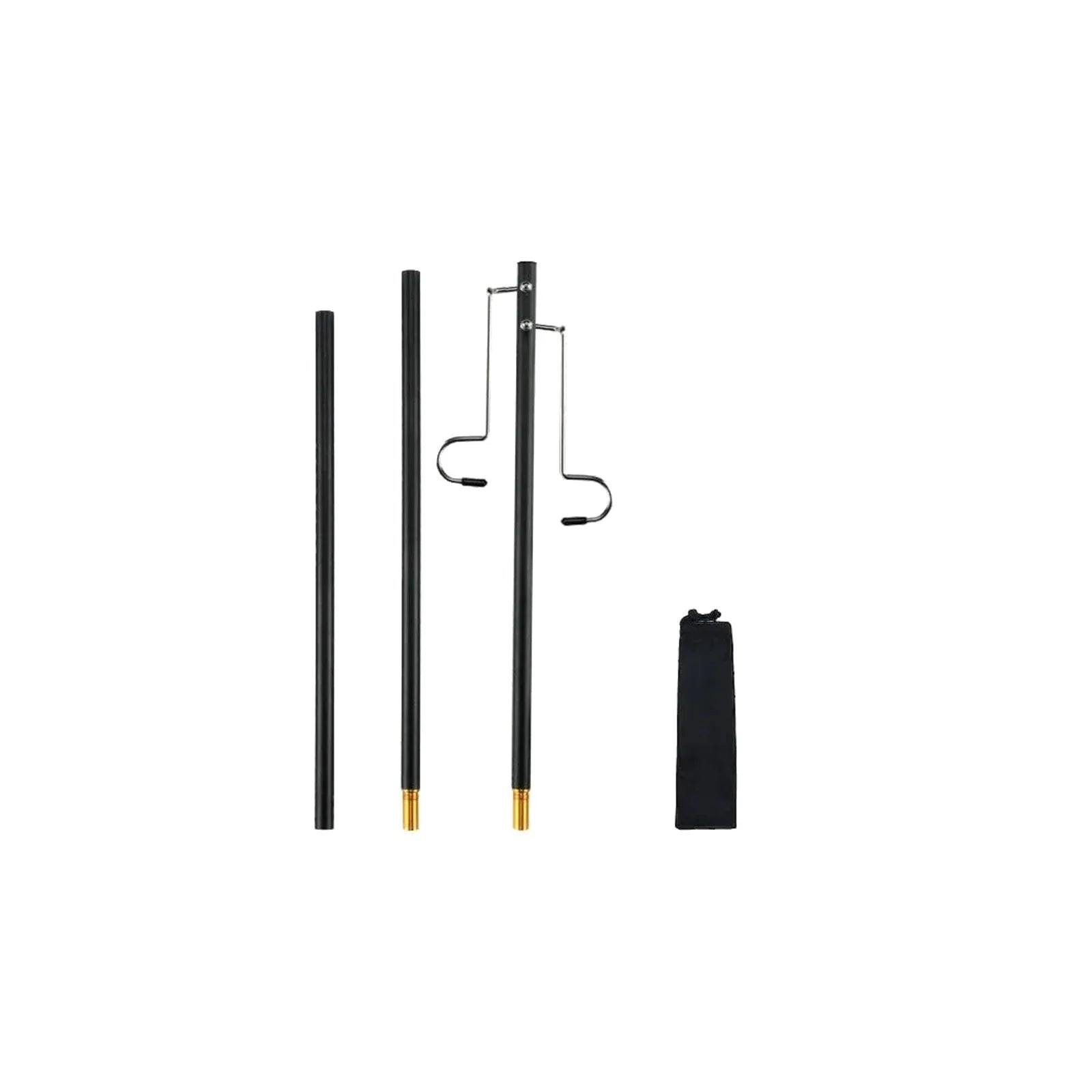 TrailPaw Folding Lamp Stand — Portable Aluminium Alloy