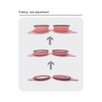 TrailPaw Collapsible Double Dog Bowl & Spill-Proof Mat
