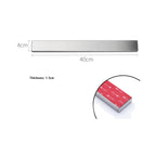 TrailPaw Magnetic Knife Rack — Stainless Steel, Moisture-Proof