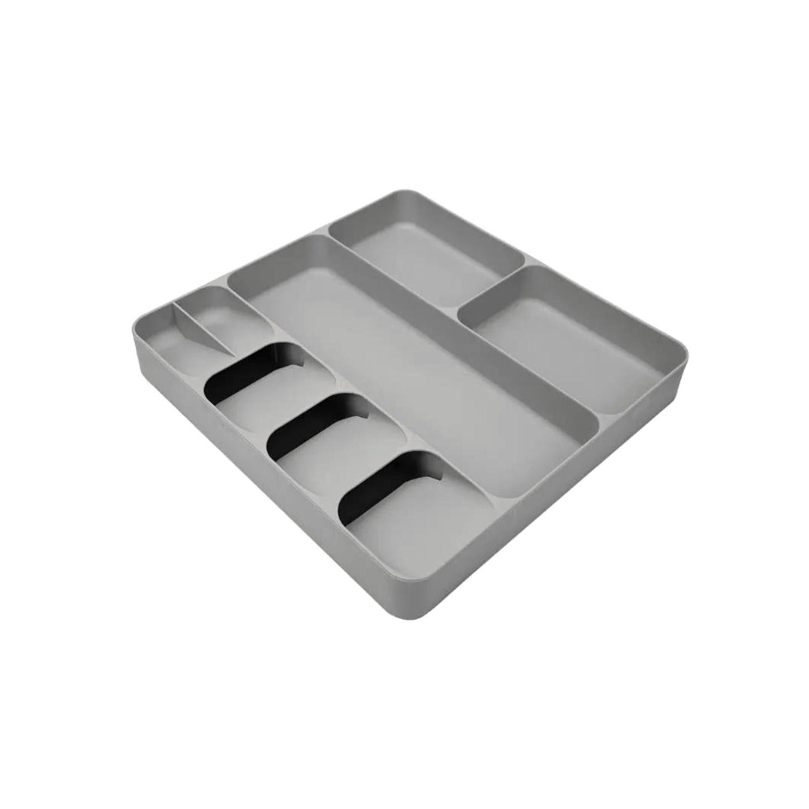 TrailPaw Camp Cutlery Organiser — Multi-Section Drawer Tray