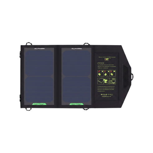 TrailPaw 10W Portable Solar Panel Charger — Foldable
