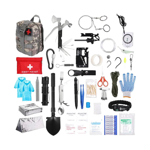 TrailPaw 125-Piece First Aid Kit — Outdoor Emergency Survival