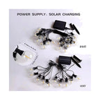 TrailPaw Solar String Lights — IP65 Waterproof, 15m