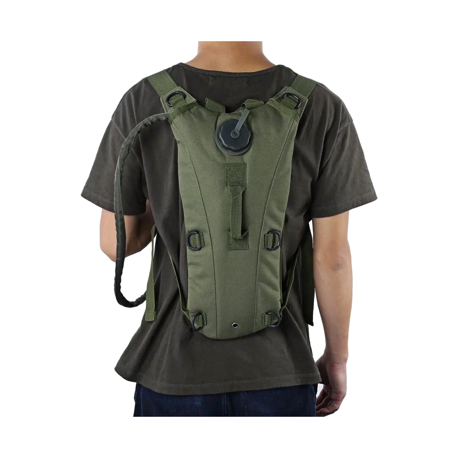 TrailPaw Hydration Backpack — 3L Reservoir with MOLLE