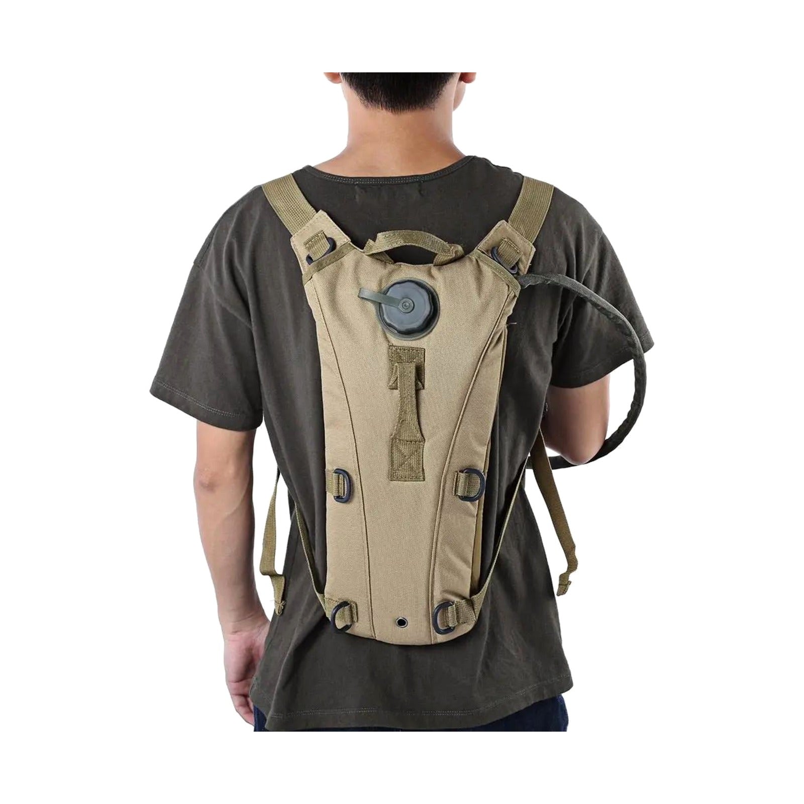 TrailPaw Hydration Backpack — 3L Reservoir with MOLLE
