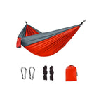 TrailPaw Double Camping Hammock — Parachute Nylon with Straps