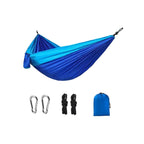 TrailPaw Double Camping Hammock — Parachute Nylon with Straps