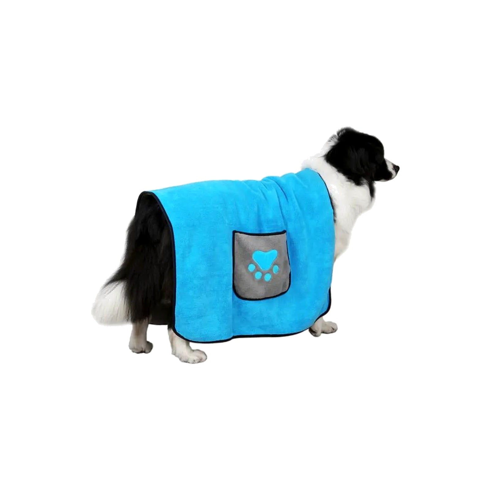 TrailPaw Dog Bath Towel — Double-Sided Ultra-Absorbent