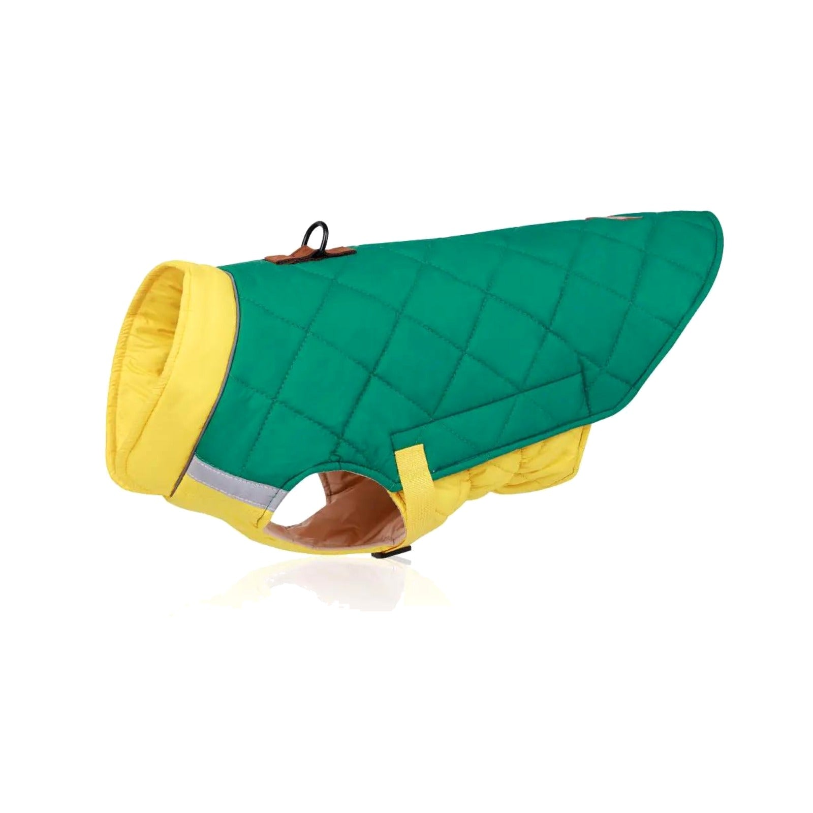 TrailPaw Reflective Dog Coat — Quilted Winter Warmth