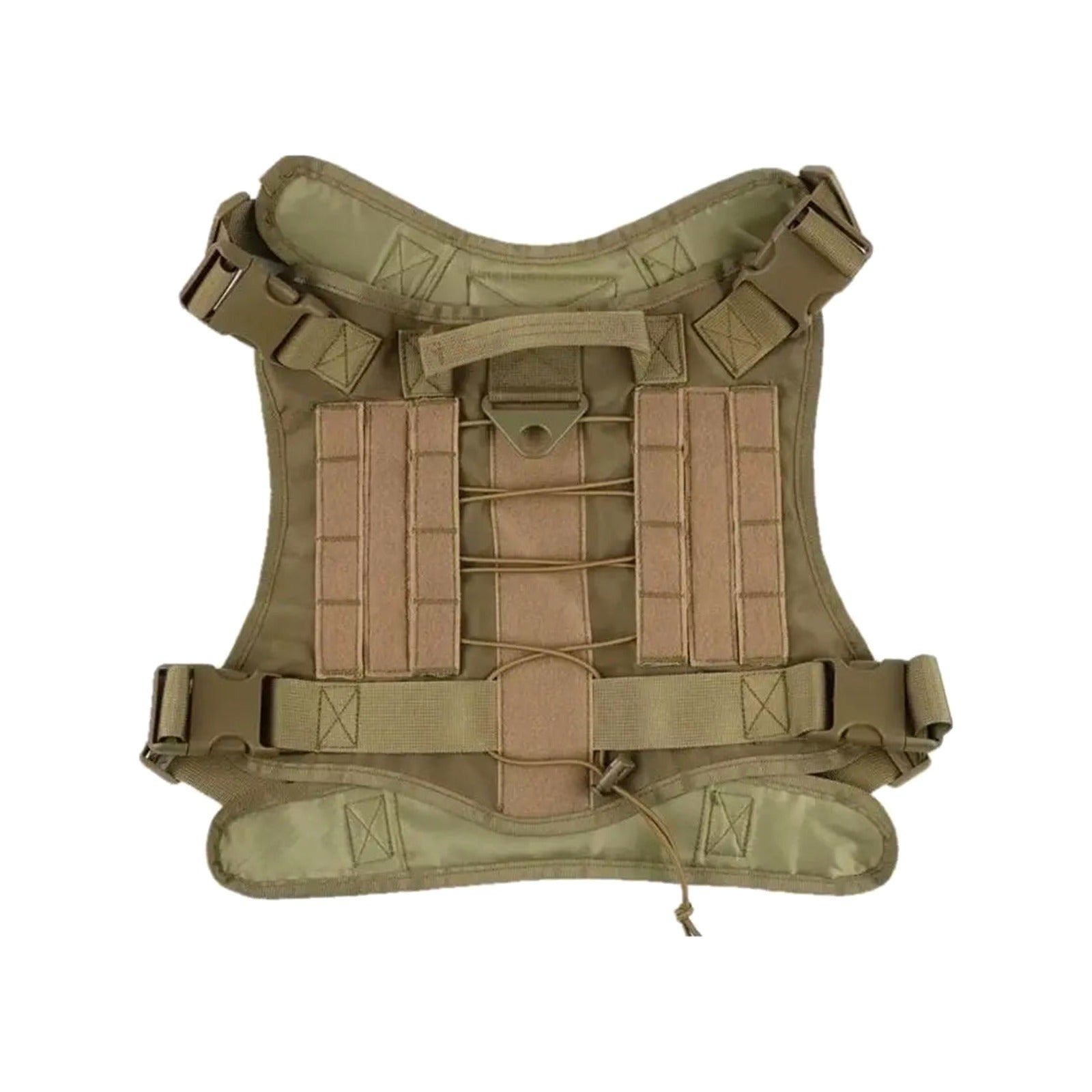 TrailPaw Tactical Dog Harness — MOLLE-Compatible with Top Handle