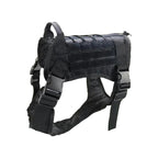 TrailPaw Tactical Dog Harness — MOLLE-Compatible with Top Handle