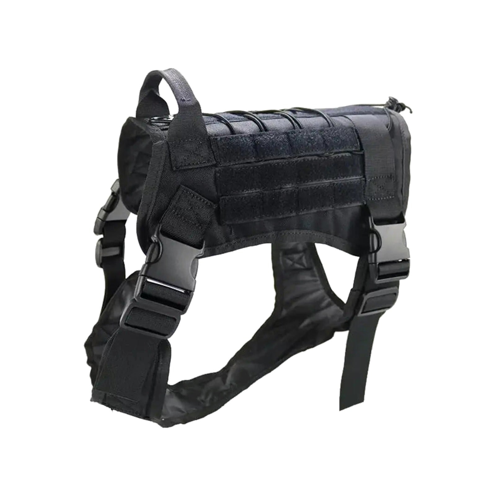 TrailPaw Tactical Dog Harness — MOLLE-Compatible with Top Handle