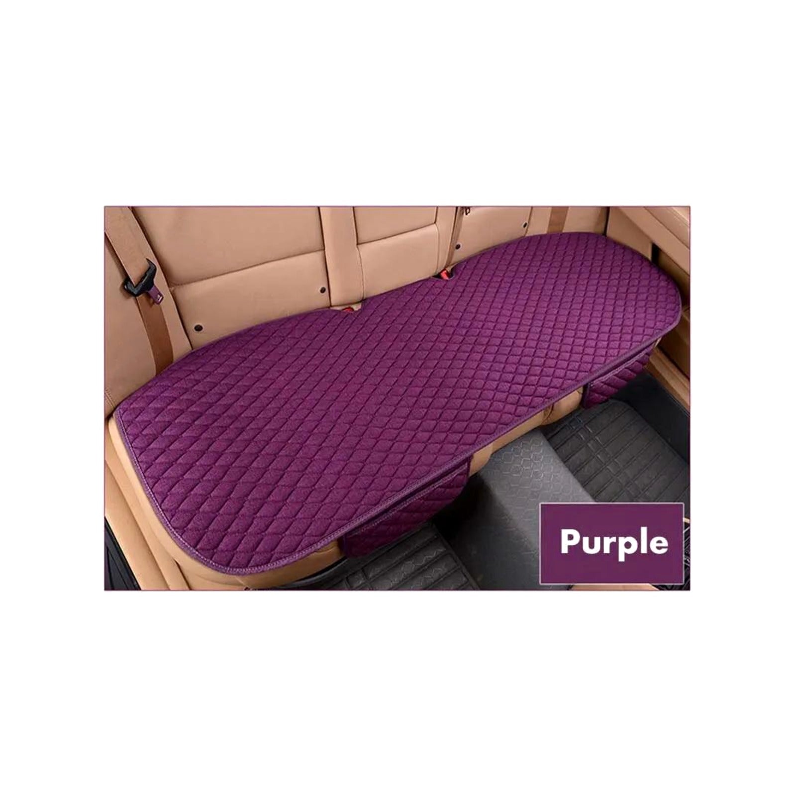 TrailPaw Breathable Linen Car Seat Cover — Four-Season Protection