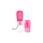 TrailPaw Foldable Dog Water Bottle — 300ml with Filter