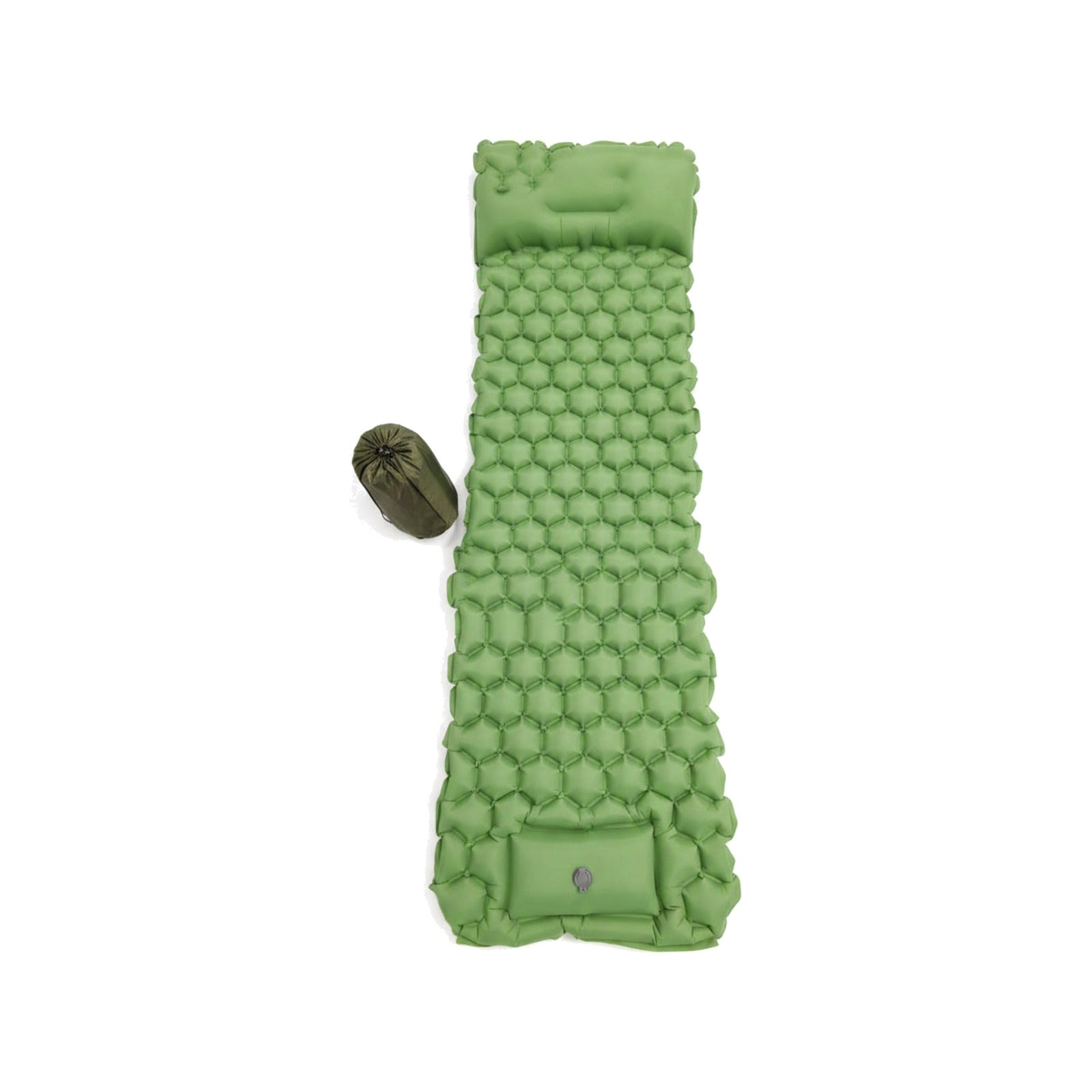 TrailPaw Ultralight Inflatable Sleeping Pad with Pillow
