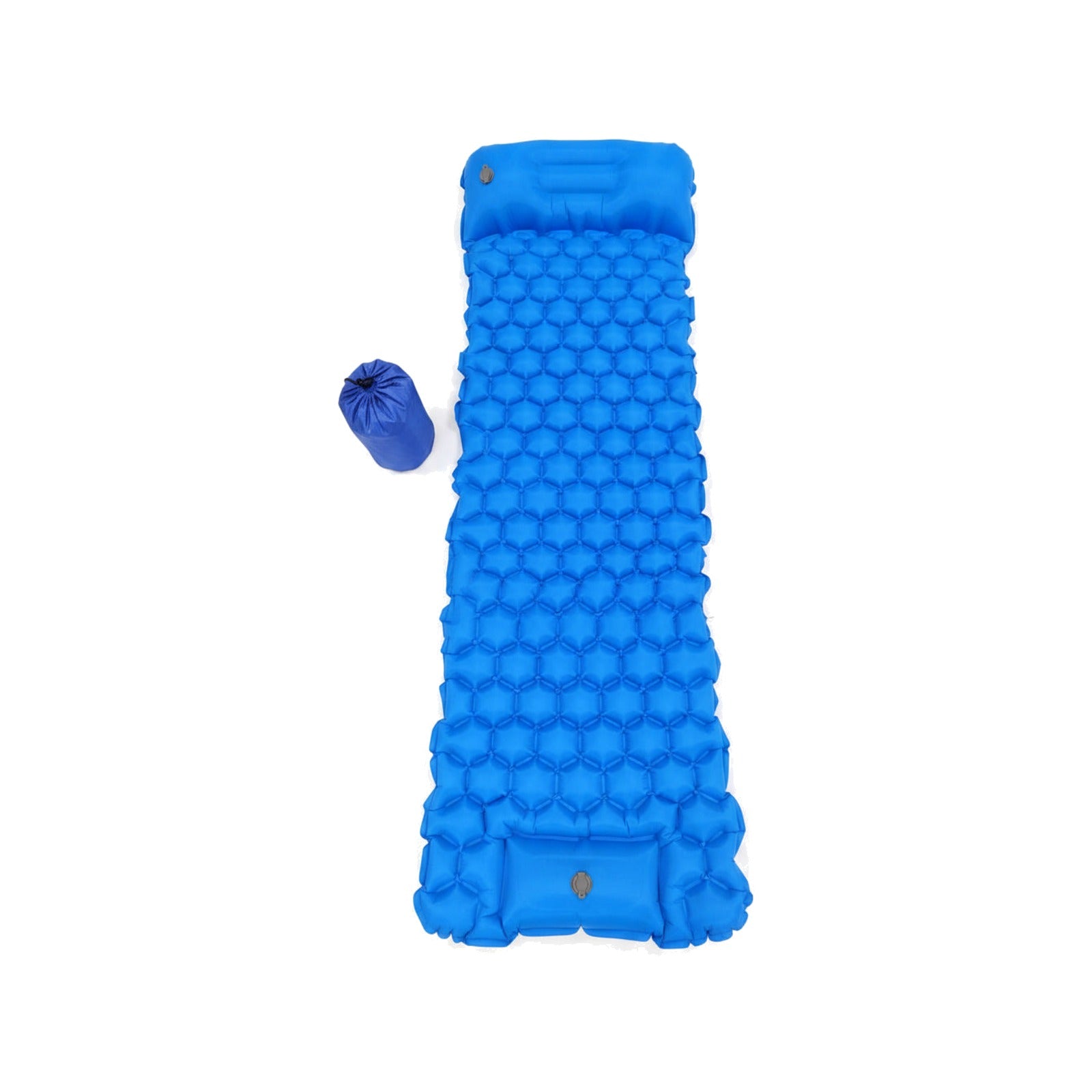 TrailPaw Ultralight Inflatable Sleeping Pad with Pillow