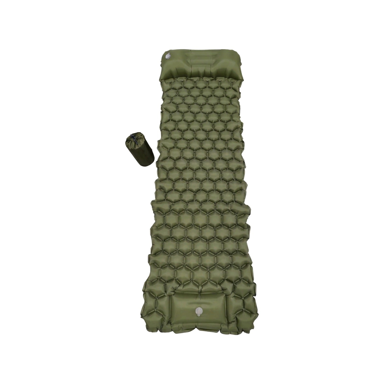 TrailPaw Ultralight Inflatable Sleeping Pad with Pillow