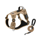 TrailPaw No-Escape Reflective Dog Harness & Leash Set