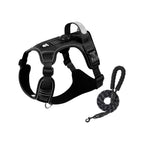 TrailPaw No-Escape Reflective Dog Harness & Leash Set