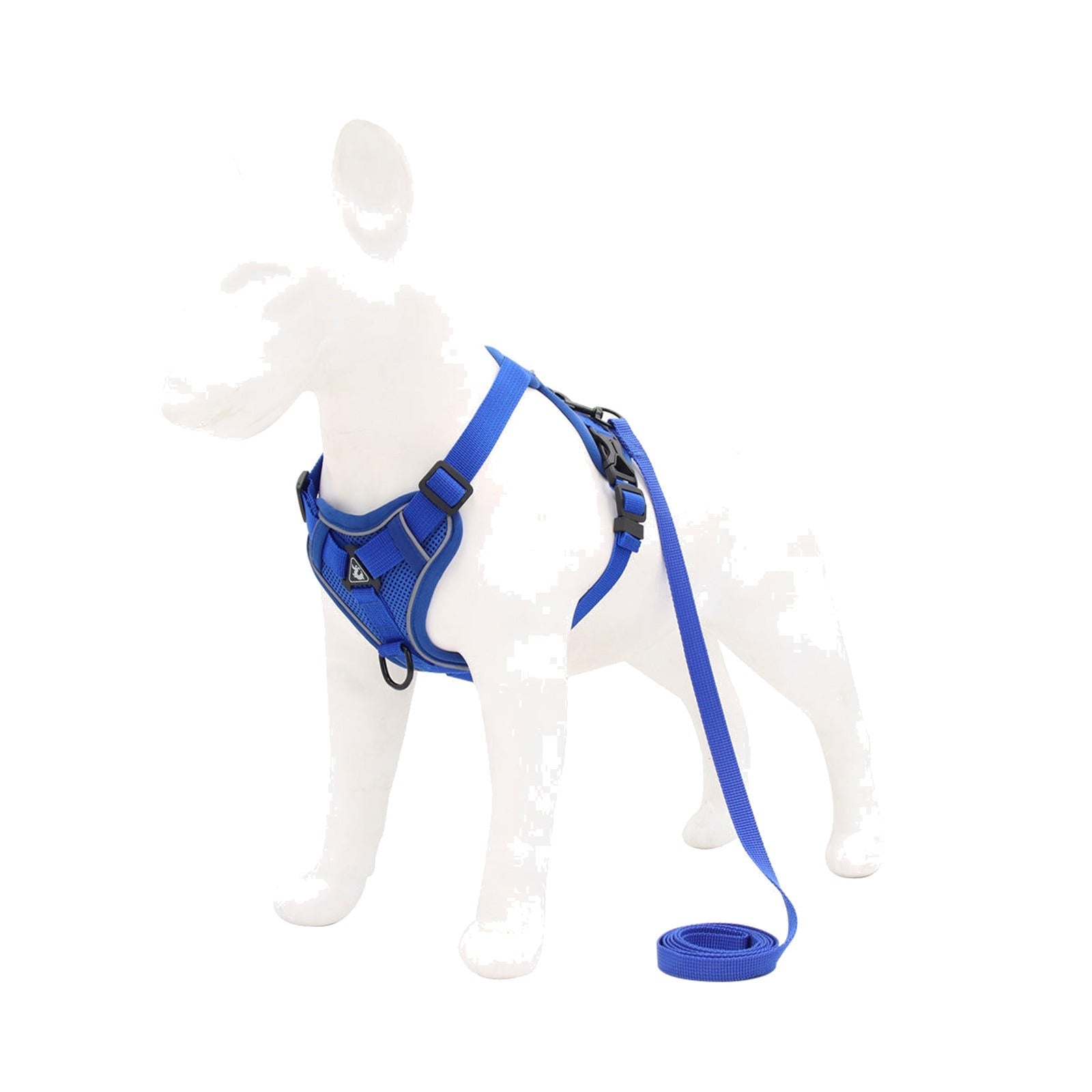 TrailPaw Reflective Breathable Dog Harness & Leash Set
