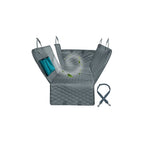 TrailPaw Waterproof Dog Car Seat Cover with Mesh Window