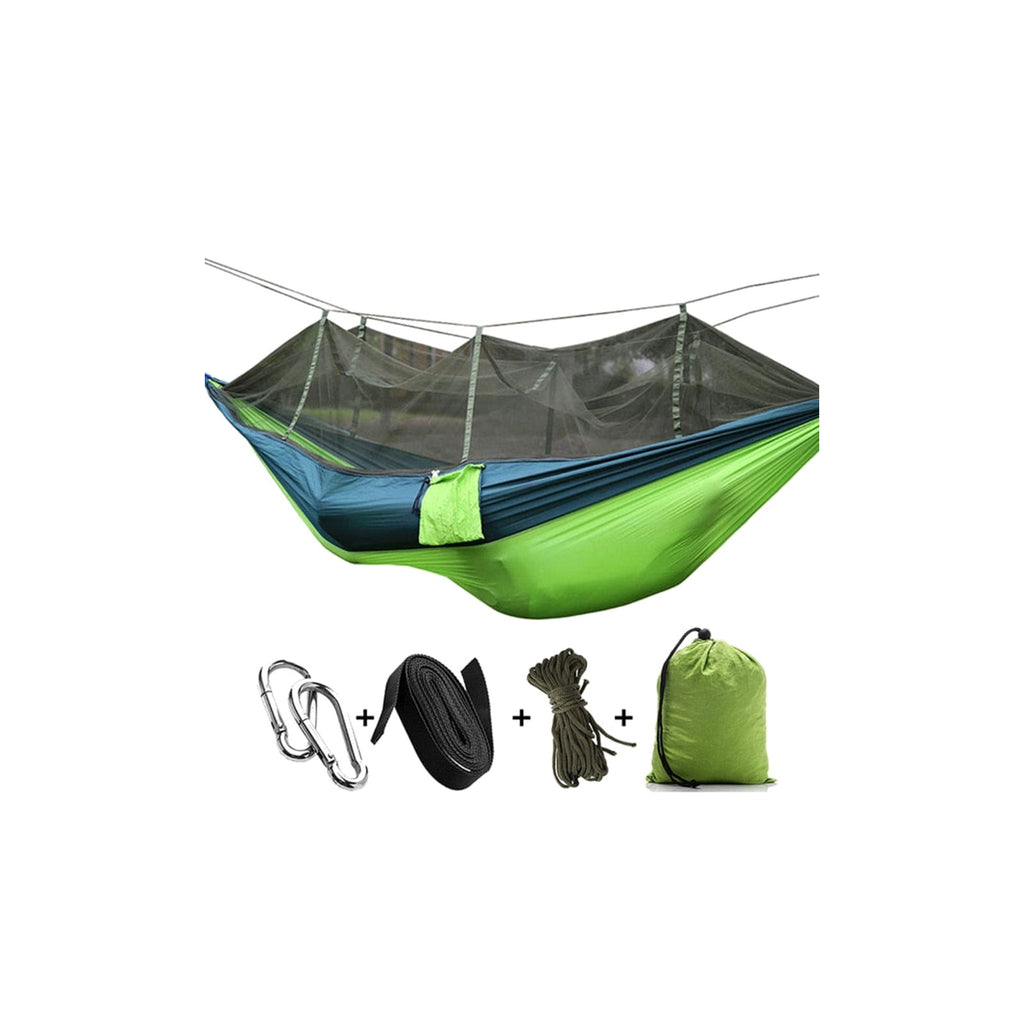 TrailPaw Ultralight Double Camping Hammock with Mosquito Net