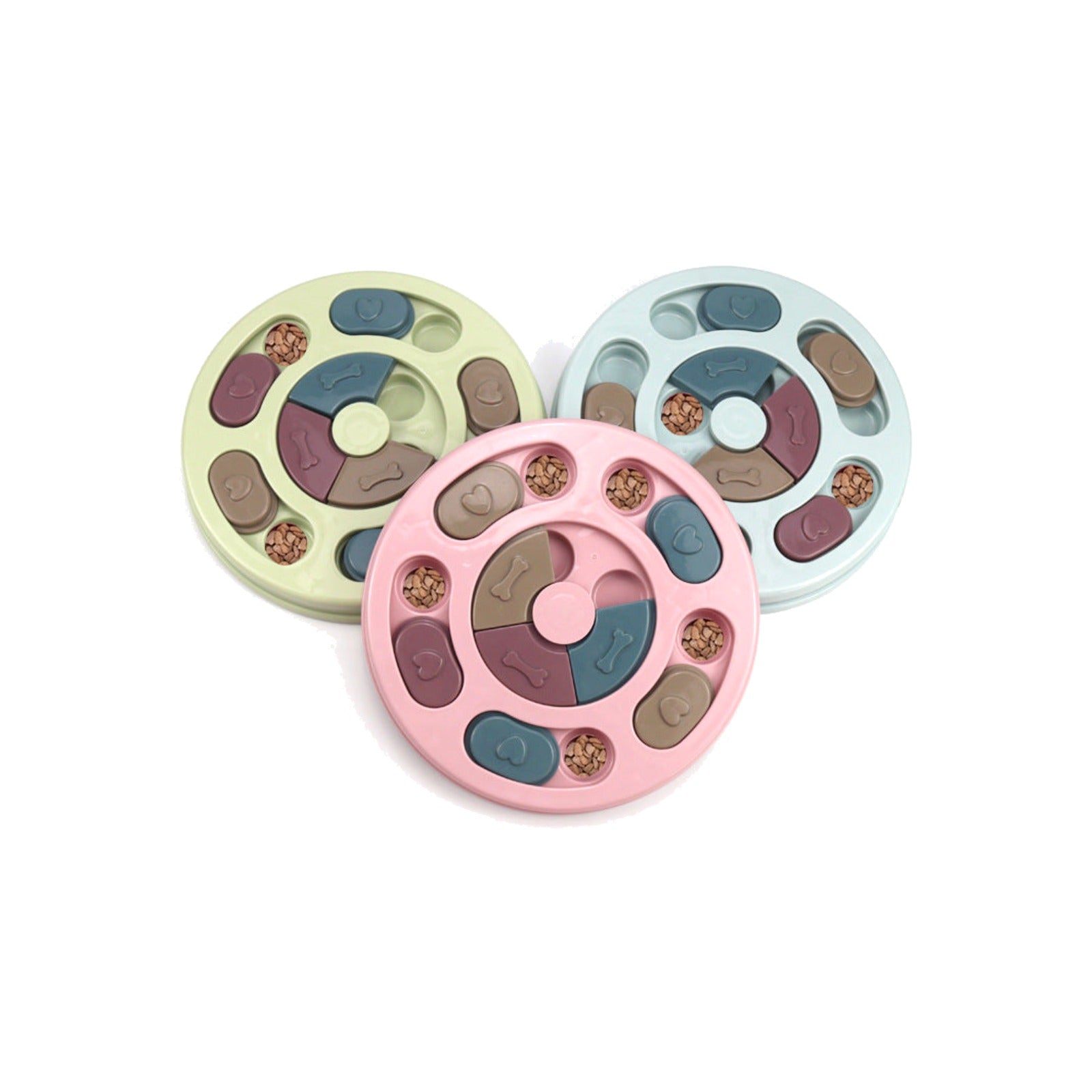 TrailPaw Slow Feeder Puzzle Bowl for Dogs
