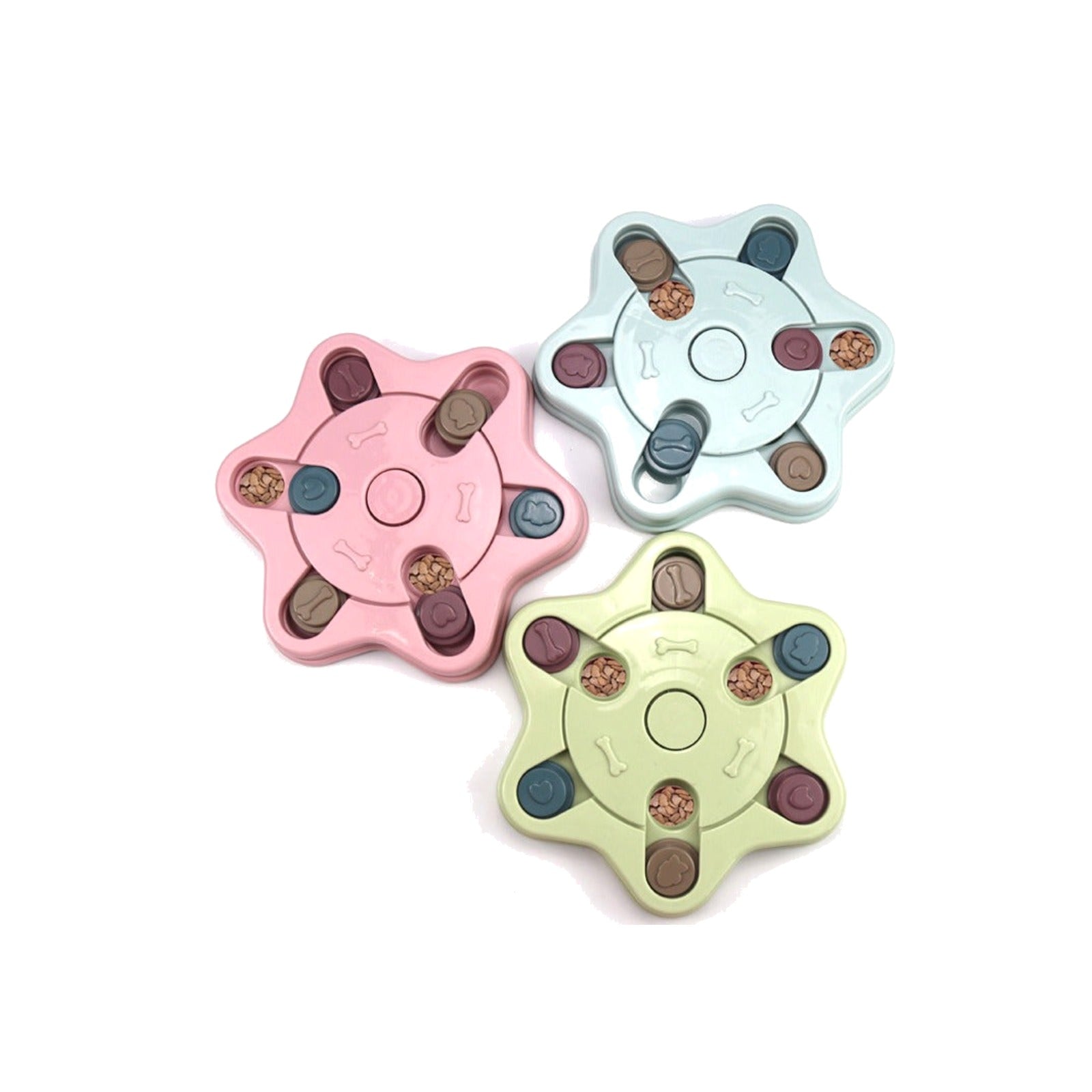 TrailPaw Slow Feeder Puzzle Bowl for Dogs