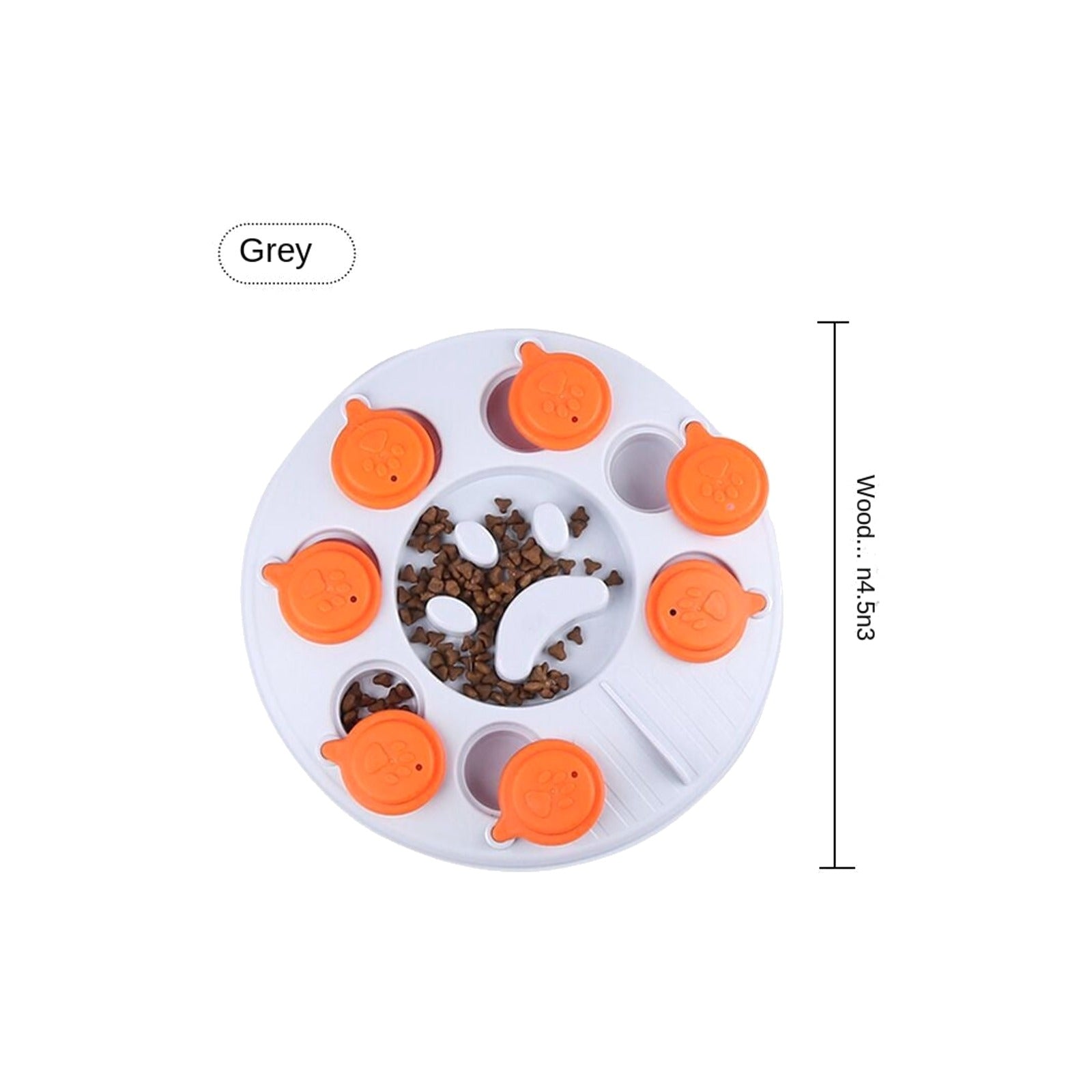 TrailPaw Slow Feeder Puzzle Bowl for Dogs