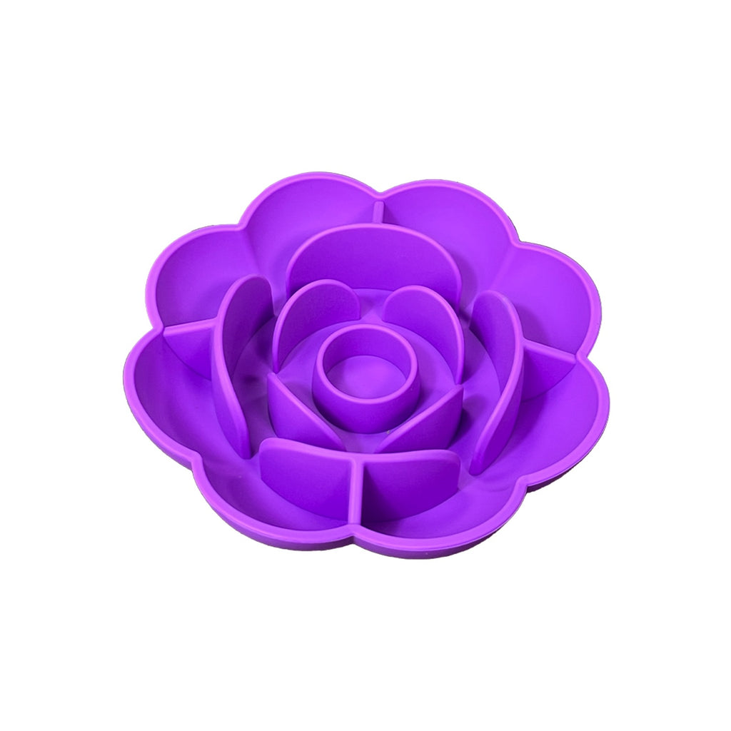 TrailPaw Flower Slow Feeder Bowl for Dogs