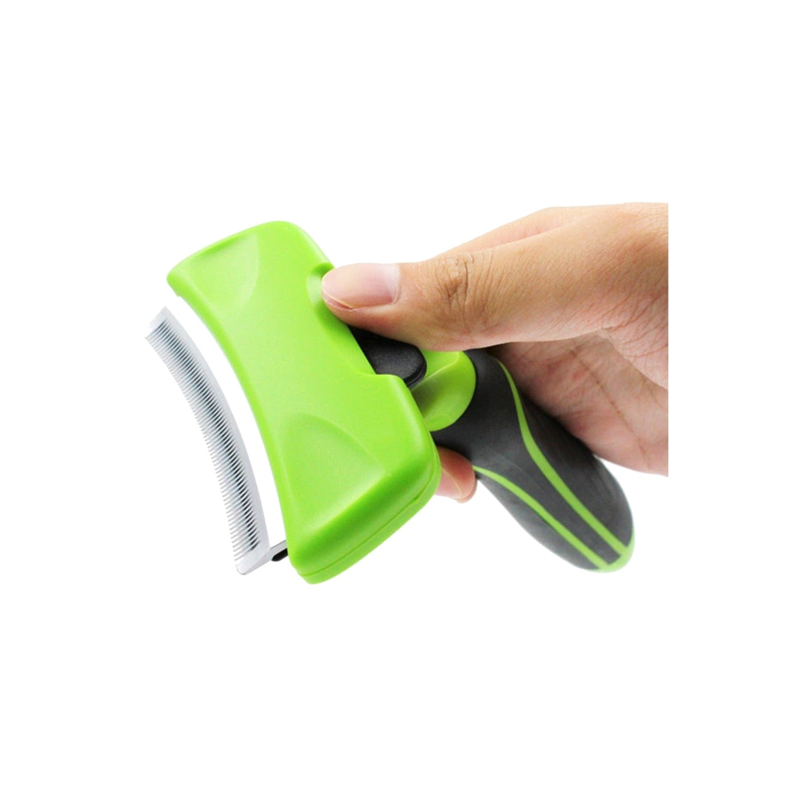 TrailPaw Deshedding Rake & Grooming Brush for Dogs & Cats
