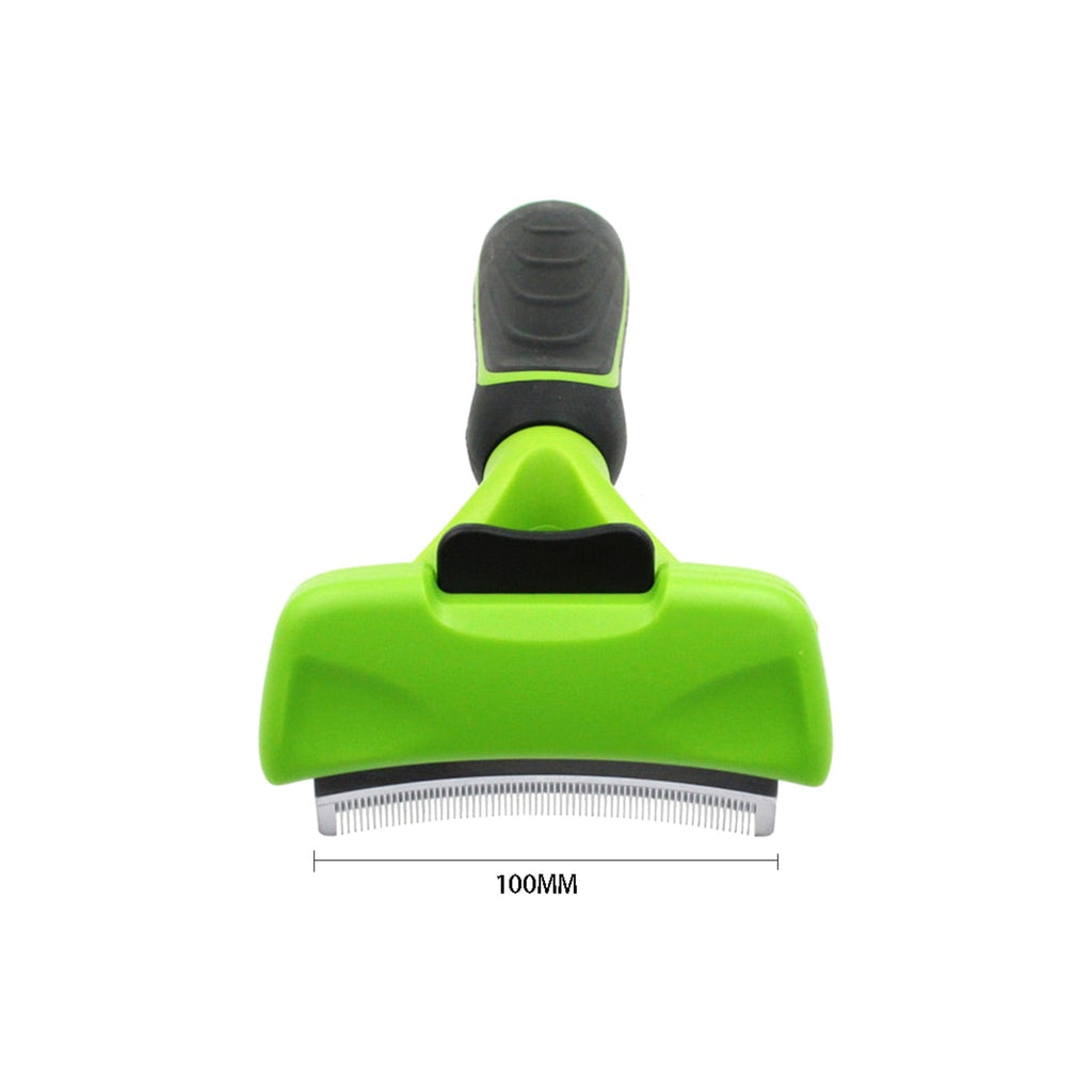 TrailPaw Deshedding Rake & Grooming Brush for Dogs & Cats