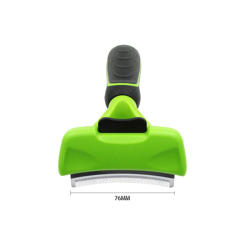 TrailPaw Deshedding Rake & Grooming Brush for Dogs & Cats
