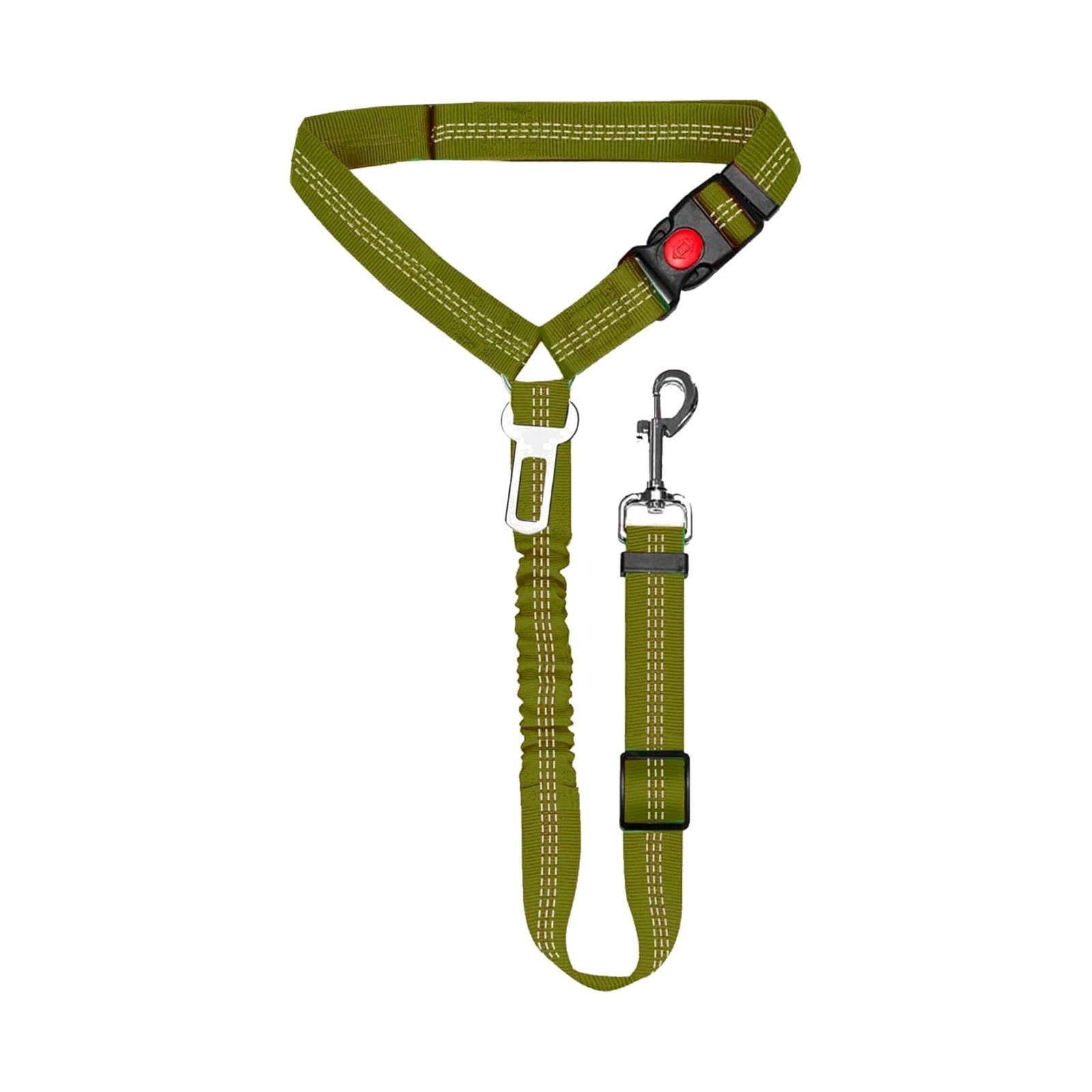TrailPaw Adjustable Dog Car Seat Belt Safety Tether