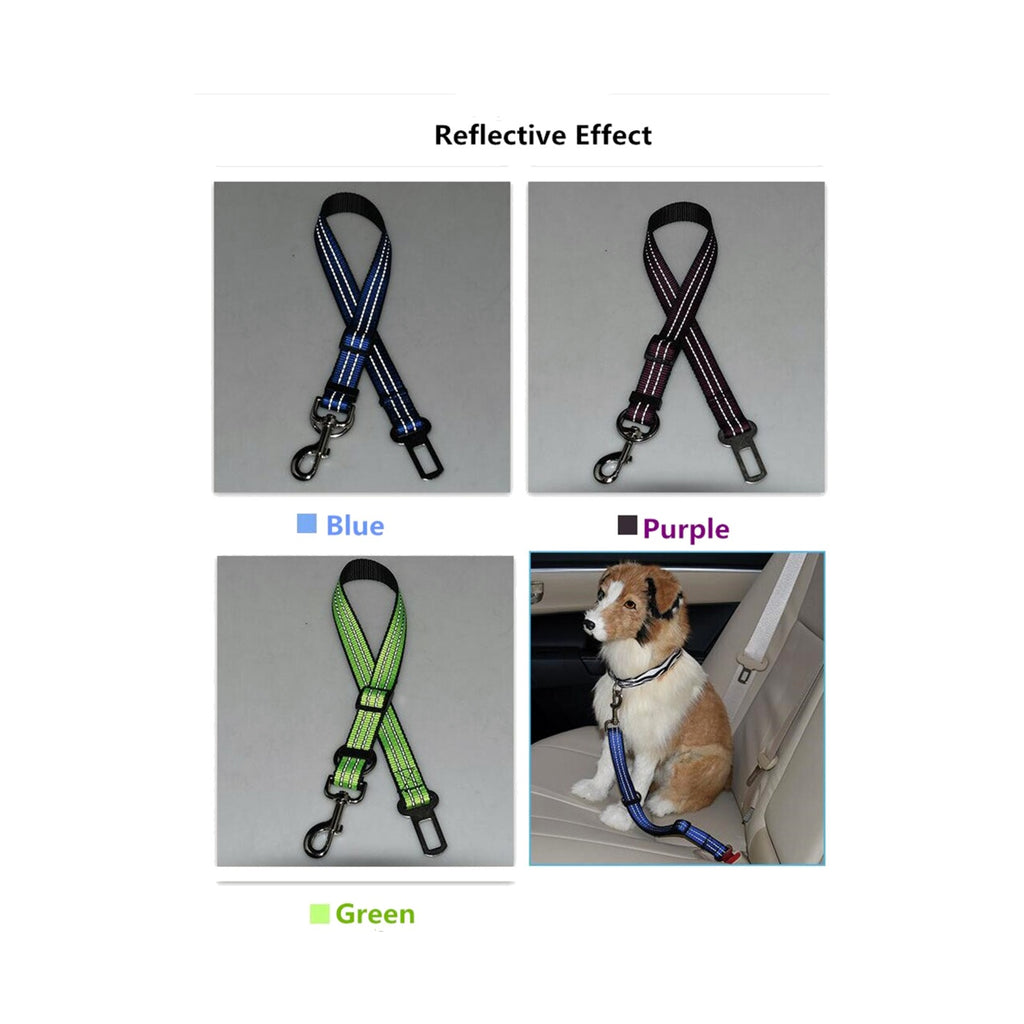 TrailPaw Reflective Dog Car Seat Belt