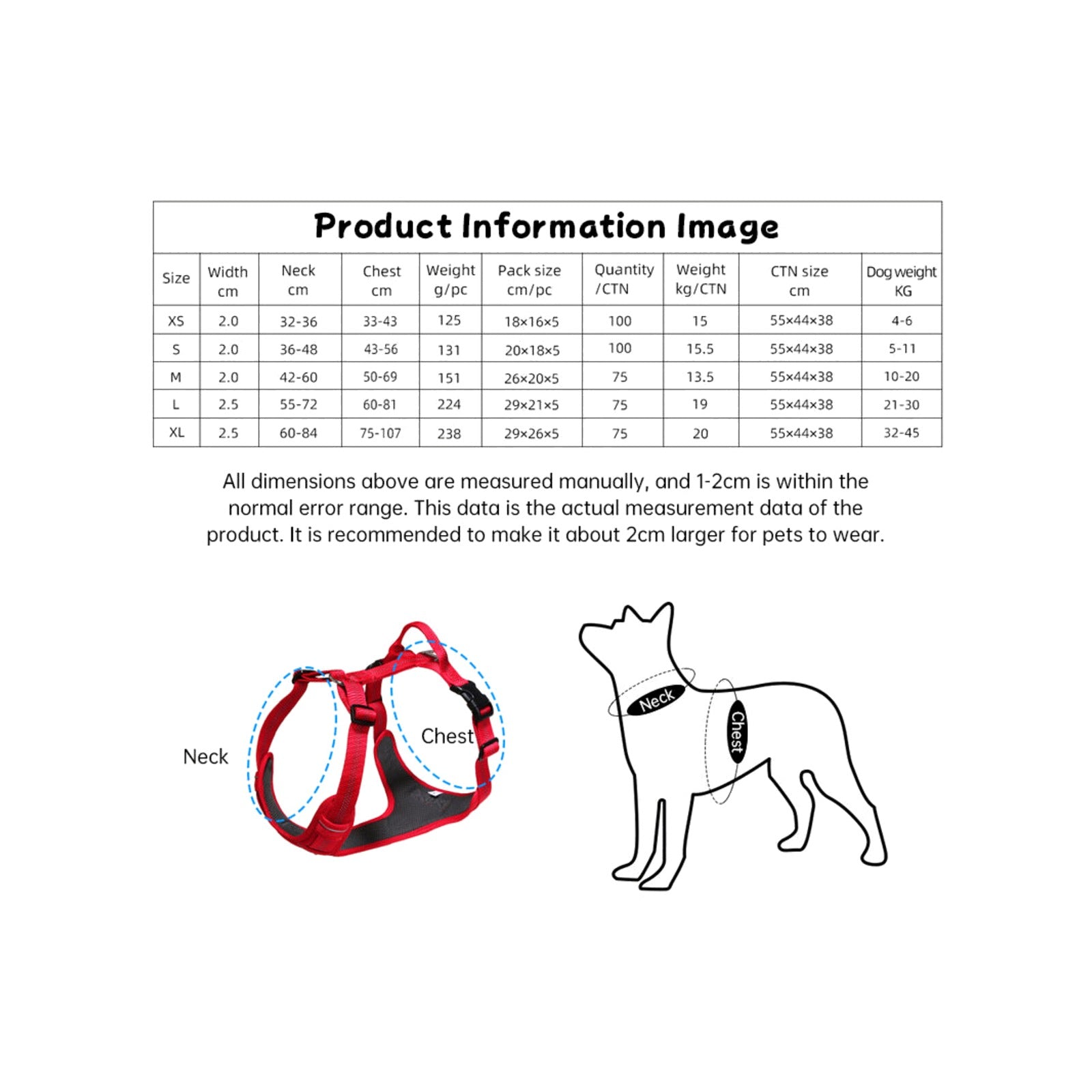 TrailPaw Trailblazer No-Pull Reflective Dog Harness