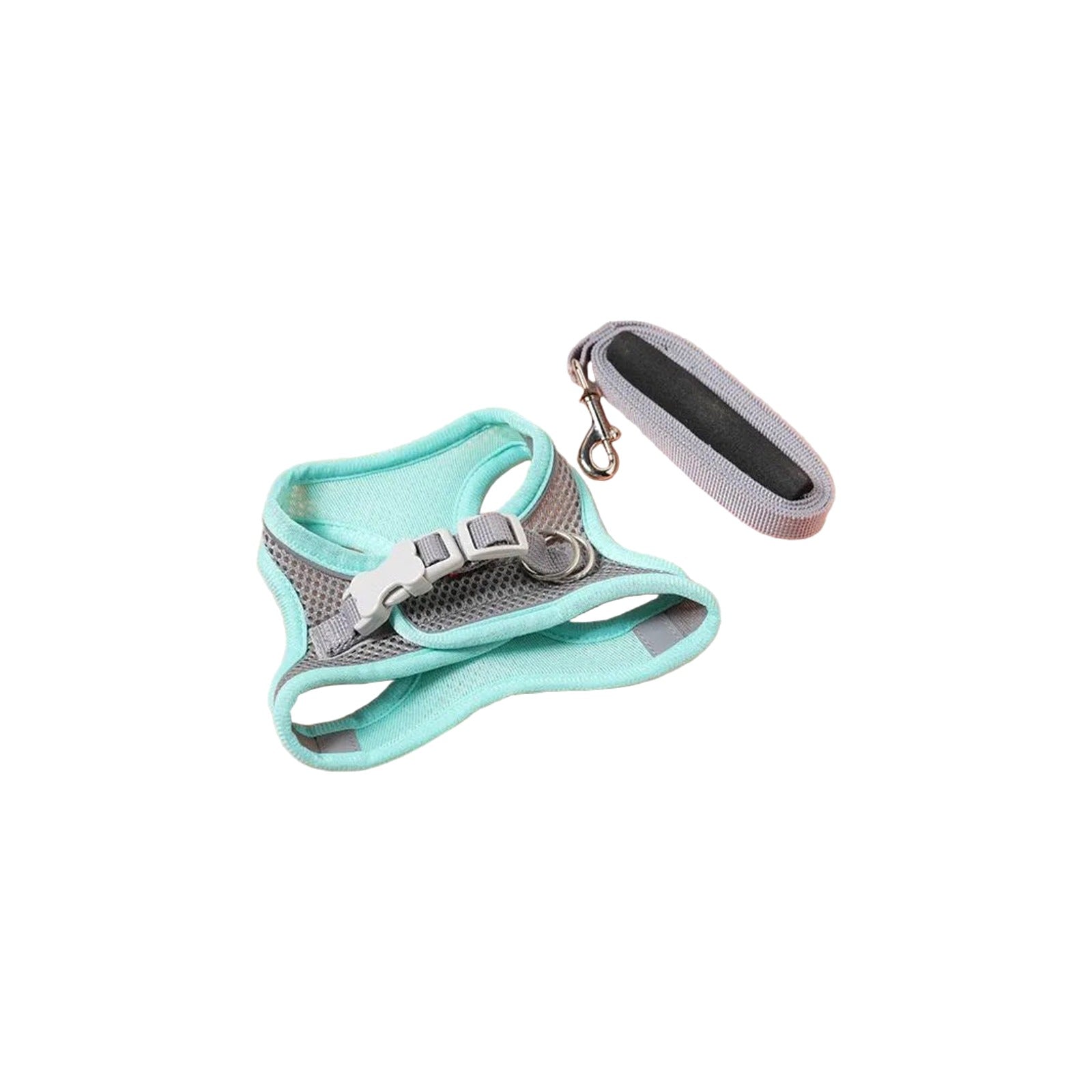 TrailPaw No-Pull Reflective Padded Dog Harness Set