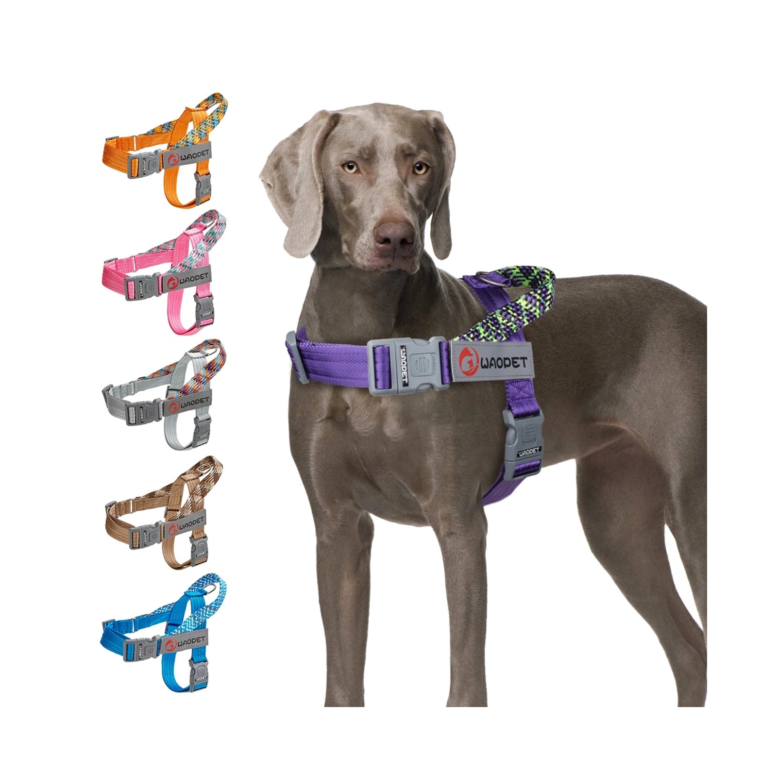 TrailPaw Trailblazer No-Pull Reflective Dog Harness