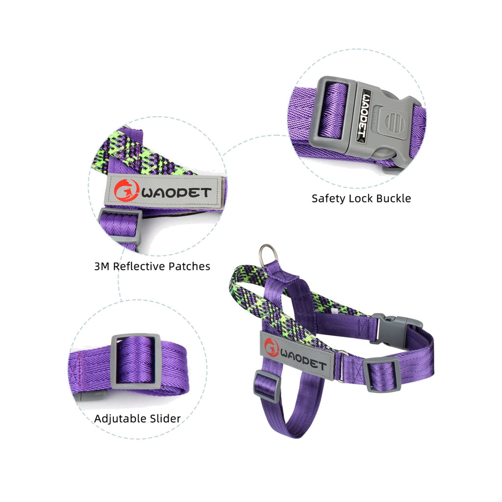 TrailPaw Trailblazer No-Pull Reflective Dog Harness