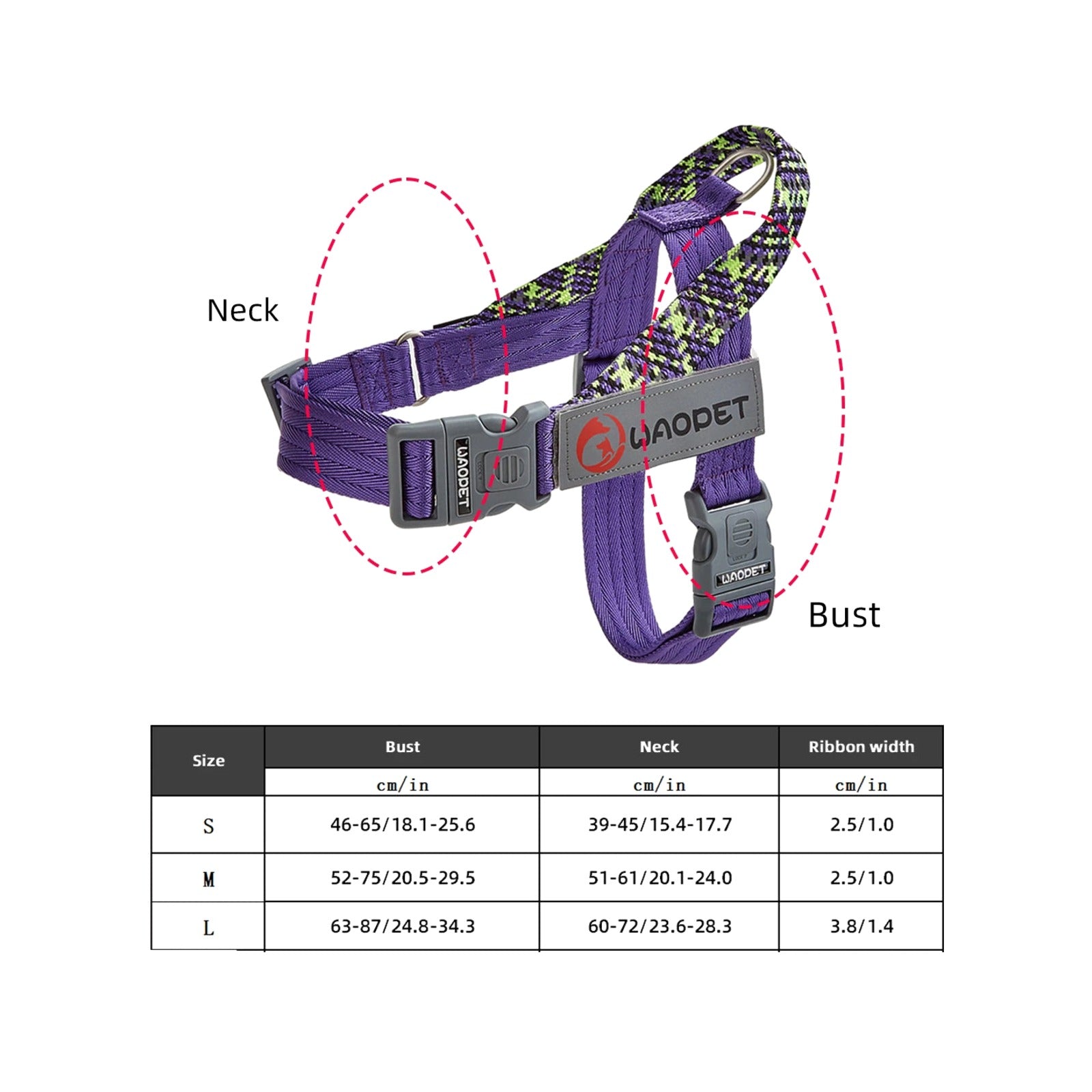 TrailPaw Trailblazer No-Pull Reflective Dog Harness