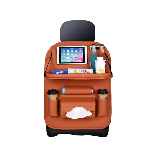 TrailPaw Backseat Organizer & Fold-Out Table