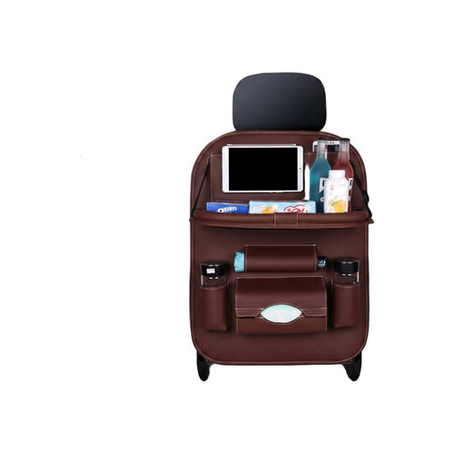 TrailPaw Backseat Organizer & Fold-Out Table