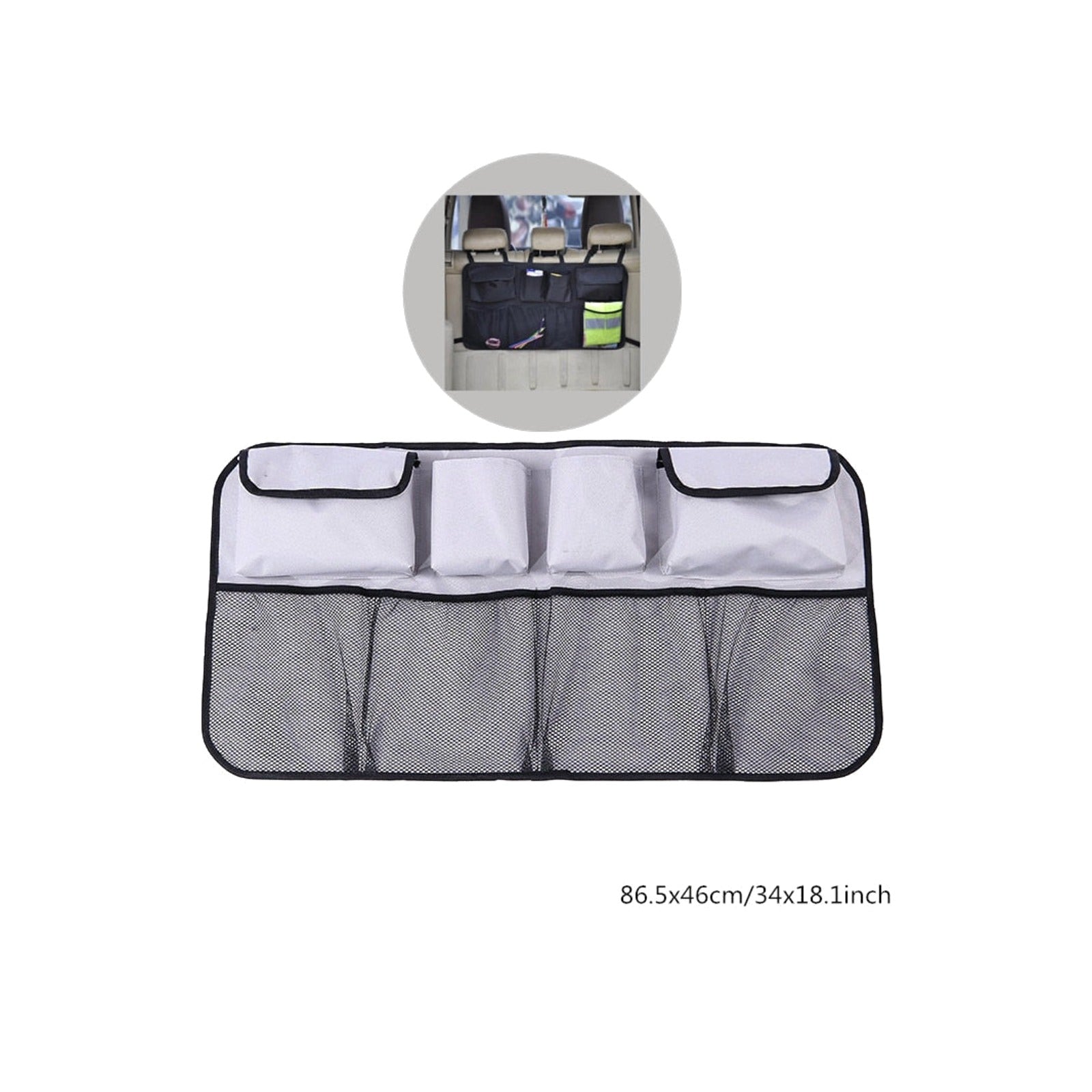 TrailPaw Rear Seat Back Storage Organizer