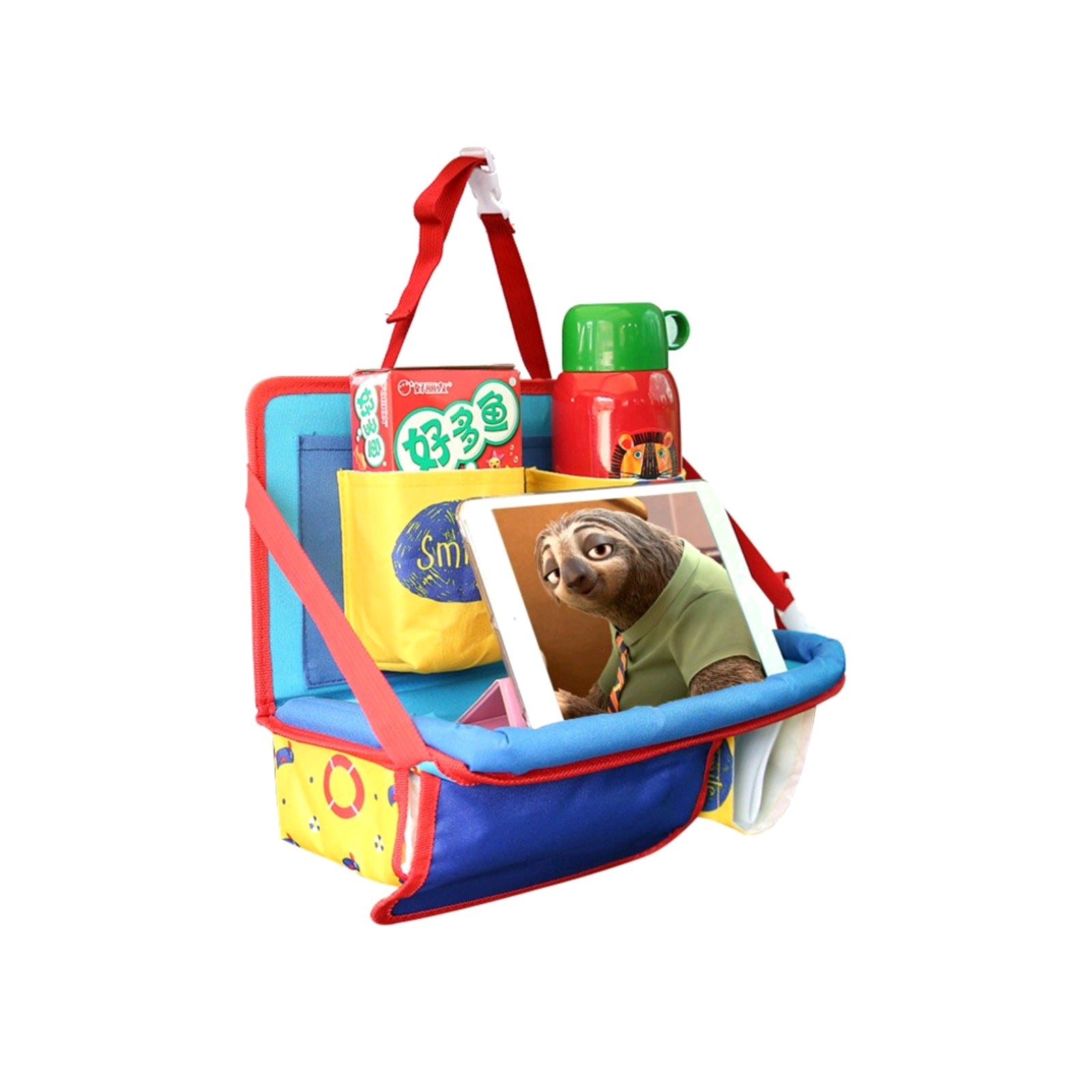 TrailPaw Car Seat Back Organizer with Tablet Holder
