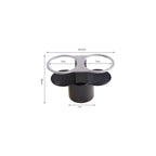 TrailPaw Double Cup Holder for Cars & RVs